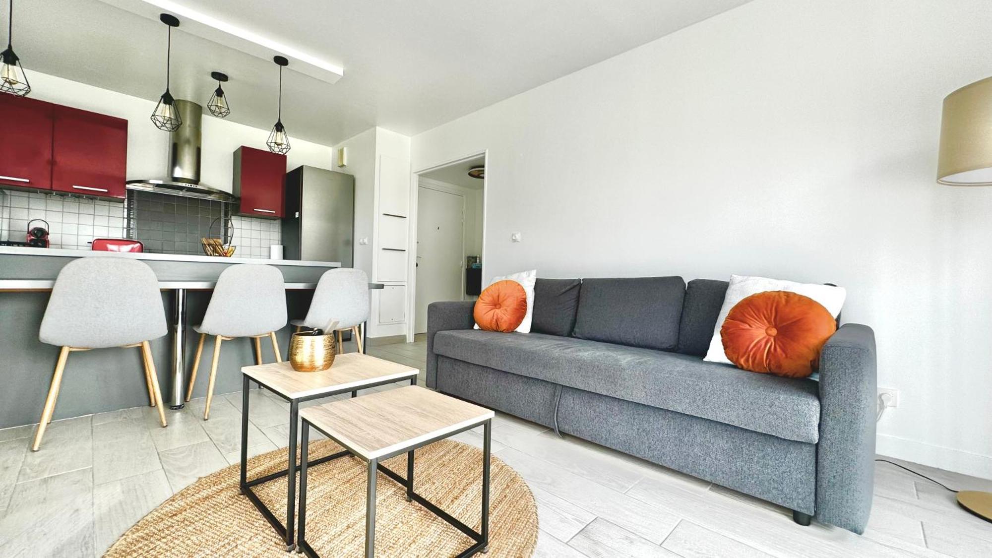 Appartement Central 6 Personnes A 10 Minutes De Disneyland Montevrain Exterior photo